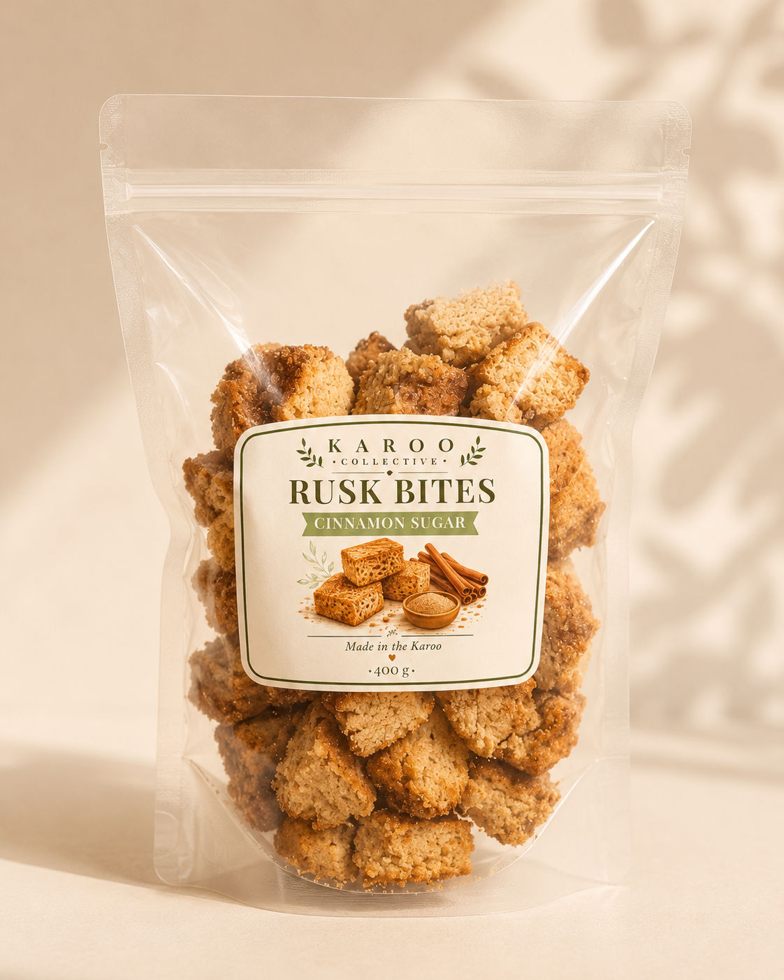 Cinnamon Sugar Rusk Bites