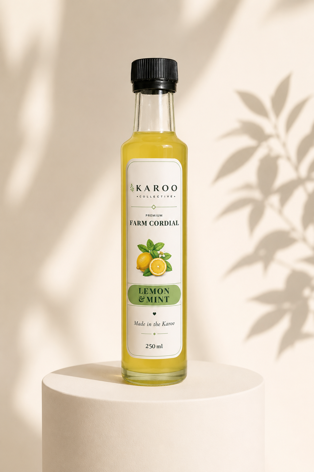 Lemon & Mint Cordial